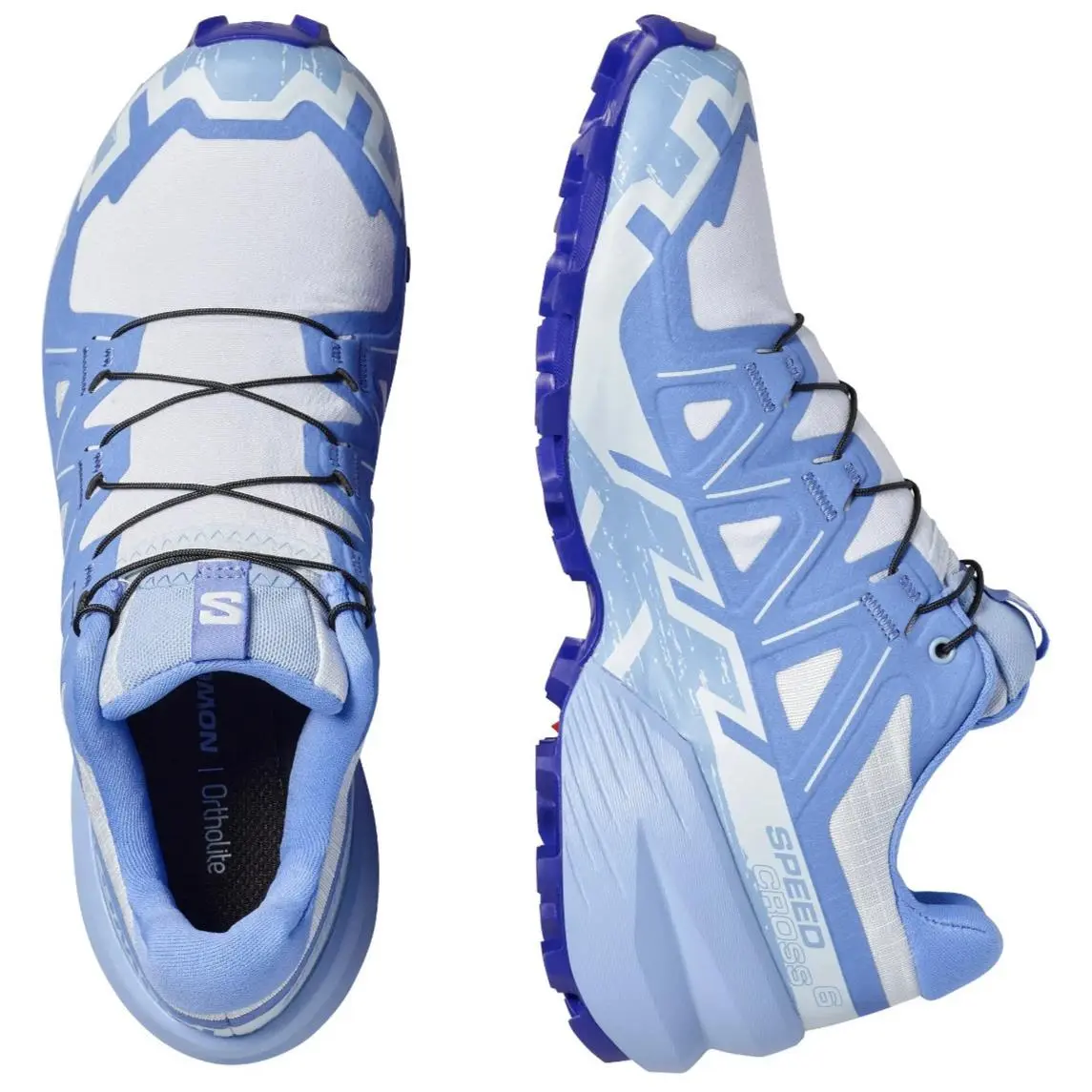 Salomon shoes - Salomon Speedcross 6 - Speedcross - L49229400 - Ancient Water/Brunnera Blue/Persian Jewel 1