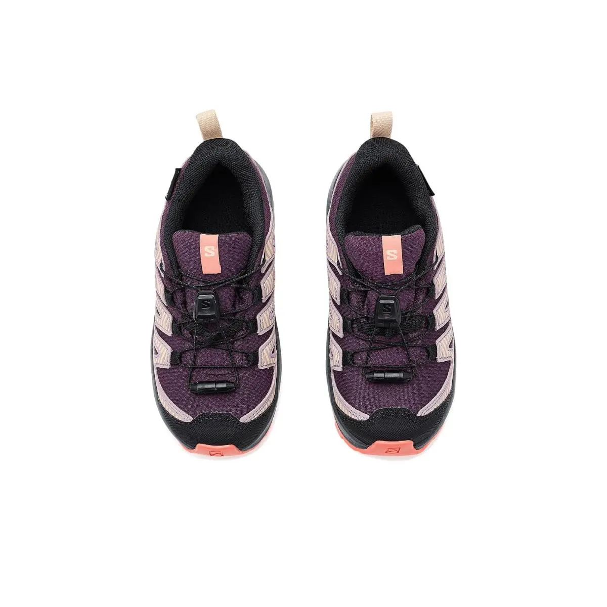 Salomon shoes - Plum Kitten/Turbulence/Fusion Coral 0