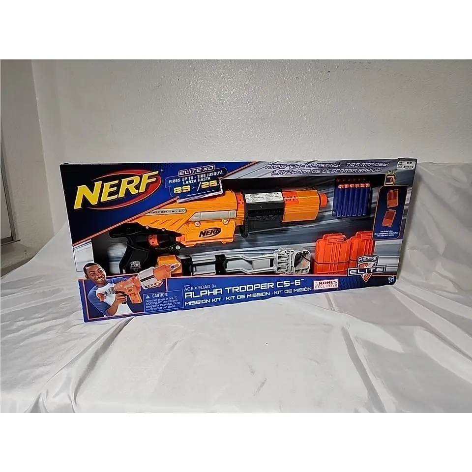 Nerf Elite XD Alpha Trooper CS-6 Mission Kit Kohl’s Exclusive JJ-B-24