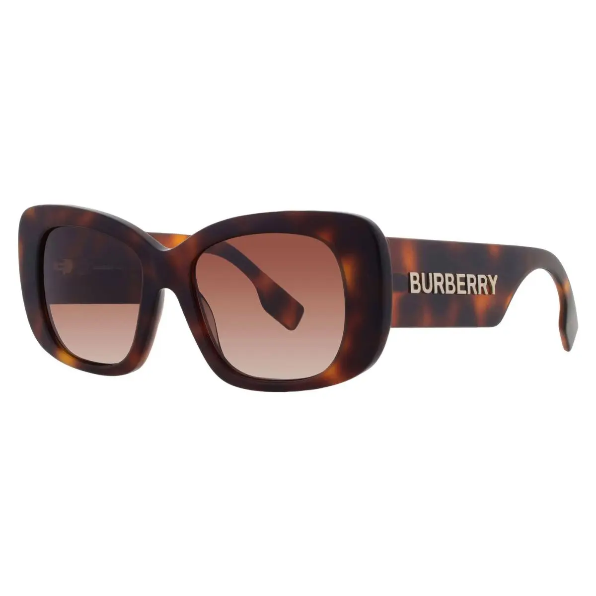 Burberry Brown Gradient Square Ladies Sunglasses BE4410 331613 52 BE4410 331613