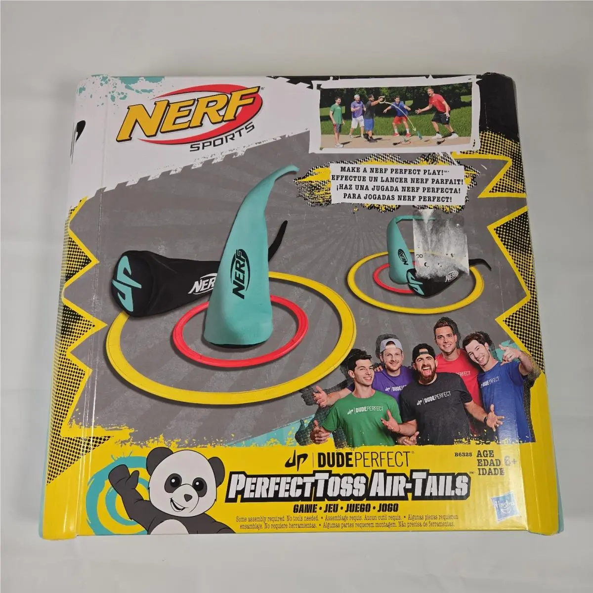 Nerf Sports Dudeperfect Perfect Toss Air Tails Backyard/beach Target Game-sealed