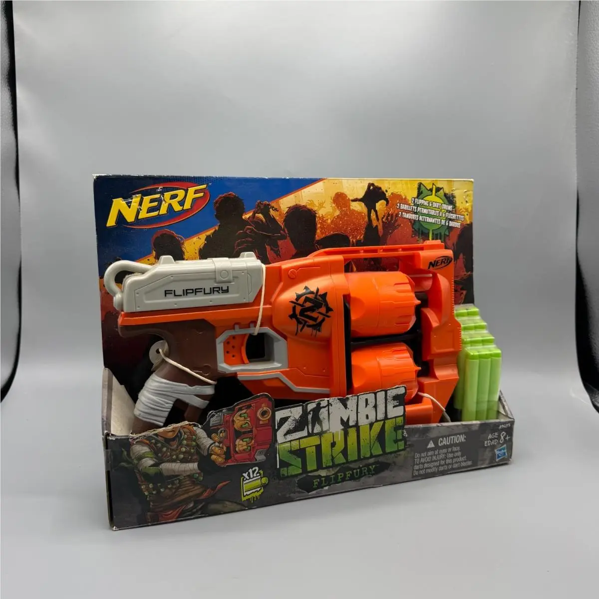 Nerf Zombie Strike Flipfury Dart Blaster