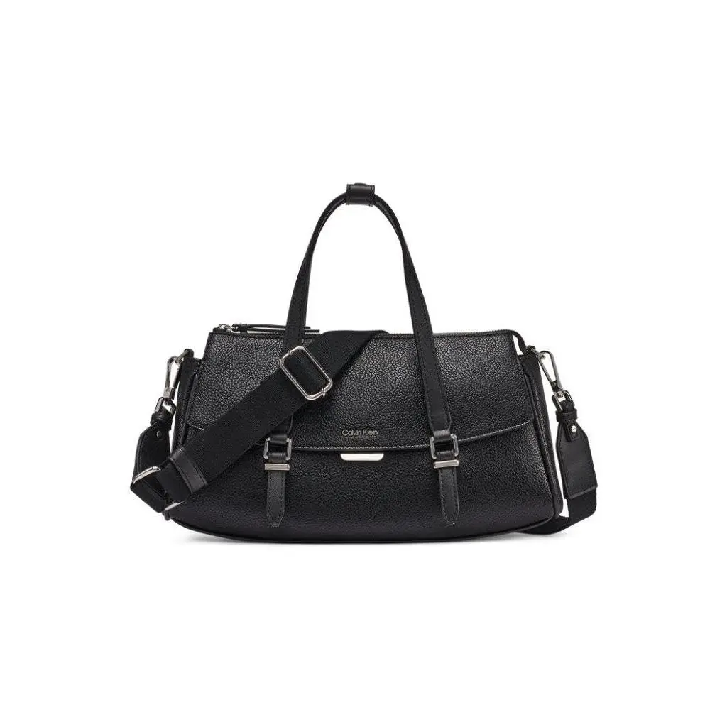 Calvin Klein Irene Organizational Satchel One Size Black/silver