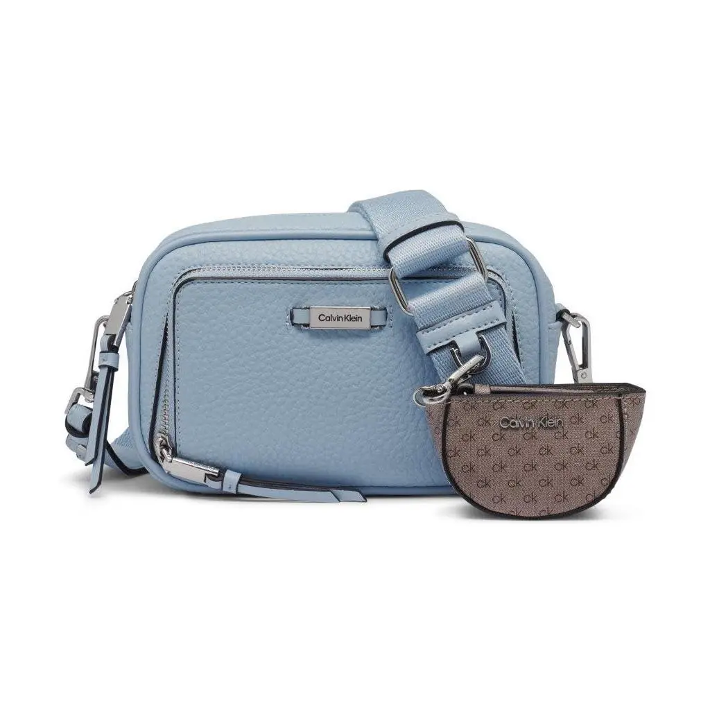 Calvin Klein Zulle Organizational Camera Bag Crossbody One Size Dusty Blue