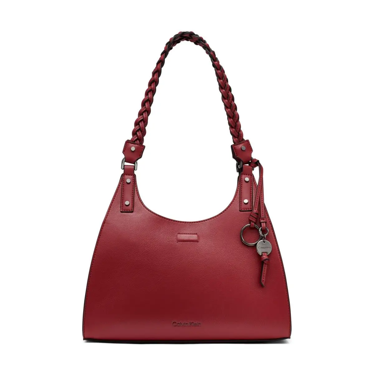 Calvin Klein Shelly Novelty Satchel Cranberry One Size Size Cranberry