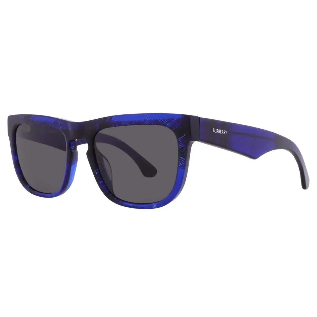Burberry Dark Grey Square Men`s Sunglasses BE4431U 411487 56 BE4431U 411487 56