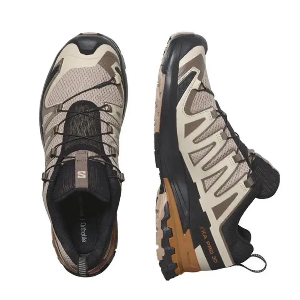 Salomon shoes - Salomon XA Pro 3D - Pro - NATURAL/BLACK/SUGAR ALMOND 6