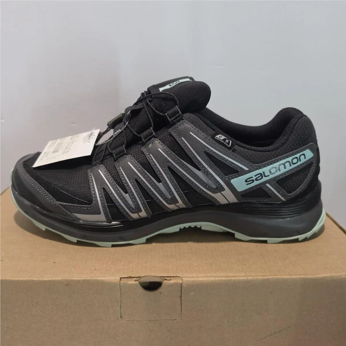 Salomon XA Comp 8 Trail Running Sneaker Shoes Womens 10.5 Athletic Black