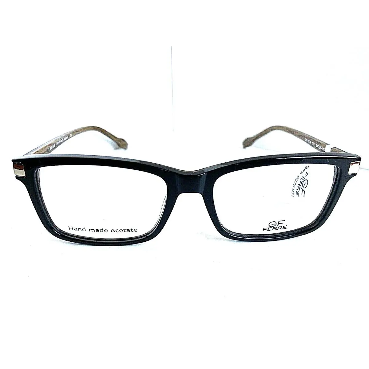 Gianfranco Ferre Black 54mm Men`s Eyeglasses Frame Italy