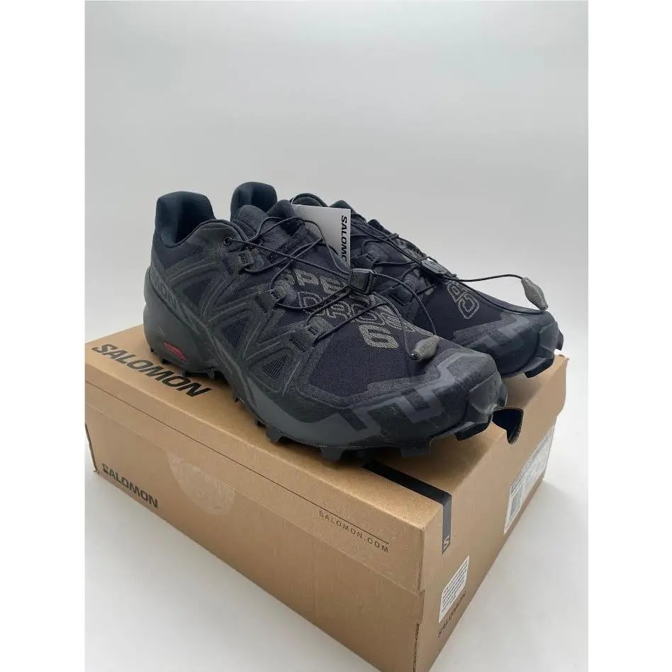 Salomon Speedcross 6 Men`s 12 Trail Running Hiking Shoe Quick-lace