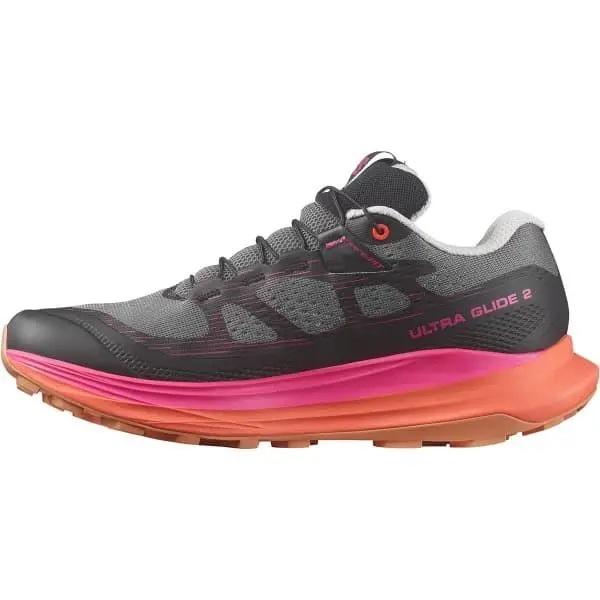 Salomon shoes - Salomon Ultra Glide 2 - Ultra Glide - Plum Kitten / Black / Pink Glo 0