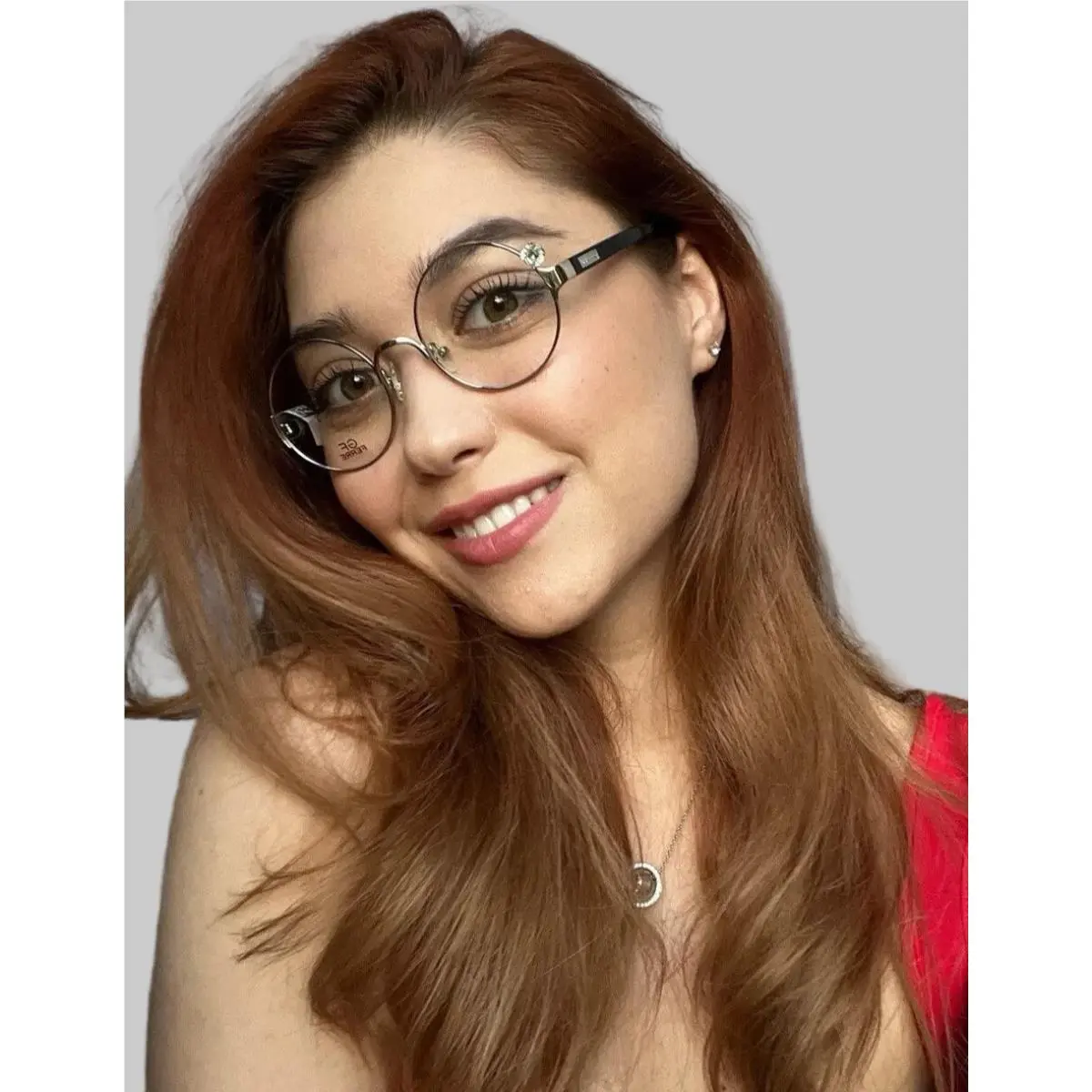 Gianfranco Ferré GF Ferre Gff 0093 005 Round Gold Women`s Eyeglasses Frame