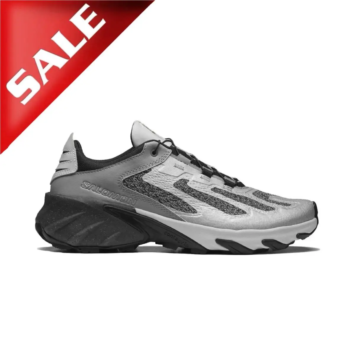 Size 8.5 Salomon Speedverse Prg Silver Frost Grey