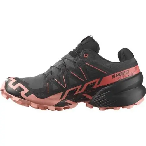 Salomon shoes - Salomon Speedcross 6 GTX - Speedcross GTX - L478804 - Nine Iron / Black / Flamingo Pink (UPC: 198720085466) 0