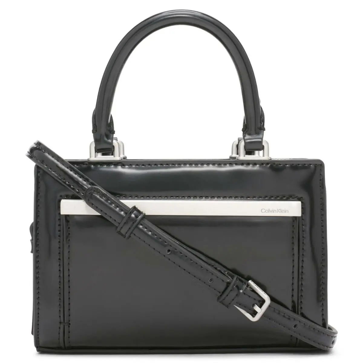 Calvin Klein Astrid Triple Compartment Organizational Mini One Size Black