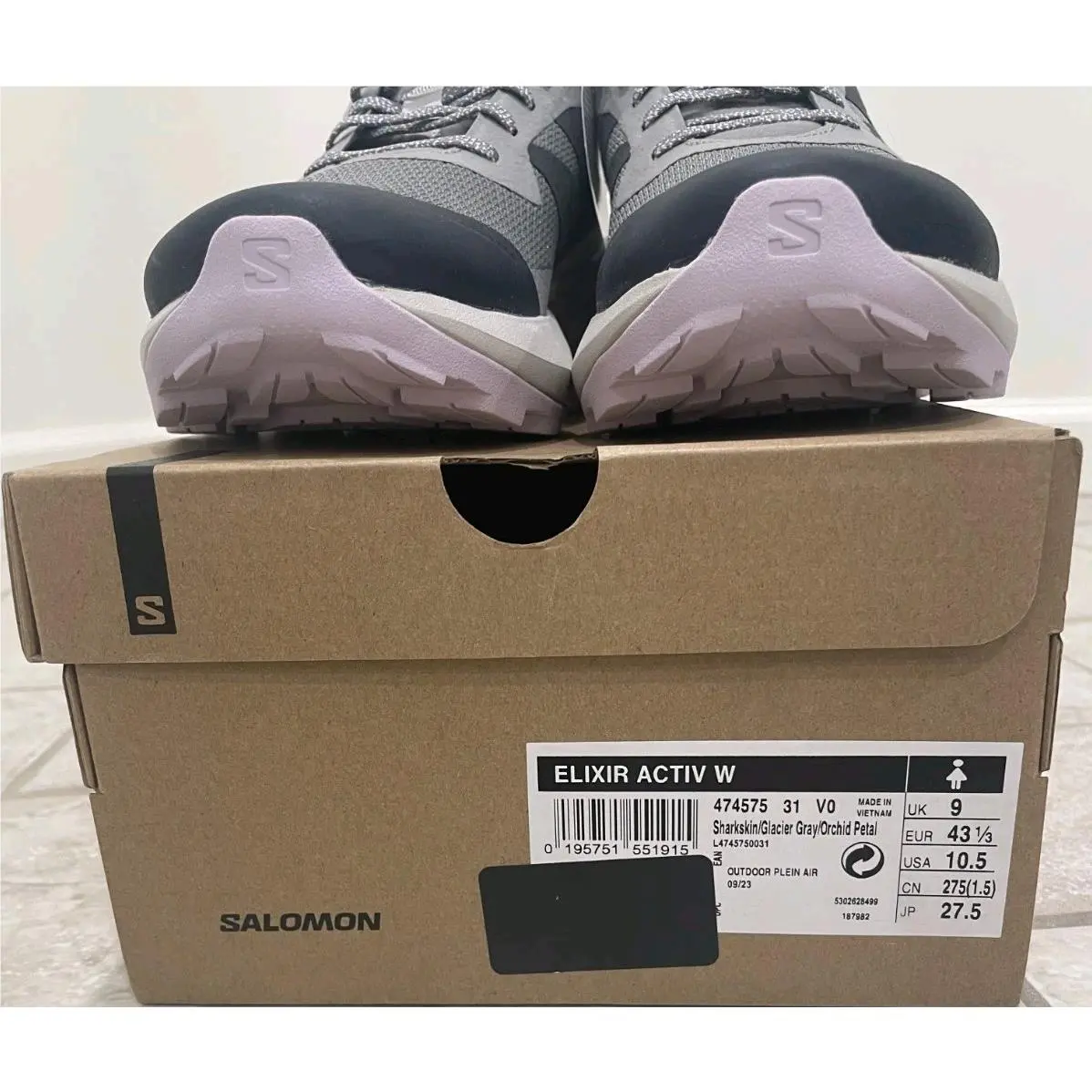 Salomon shoes - Salomon Elixir Activ - Elixir Activ - L47455400 - Gray 8