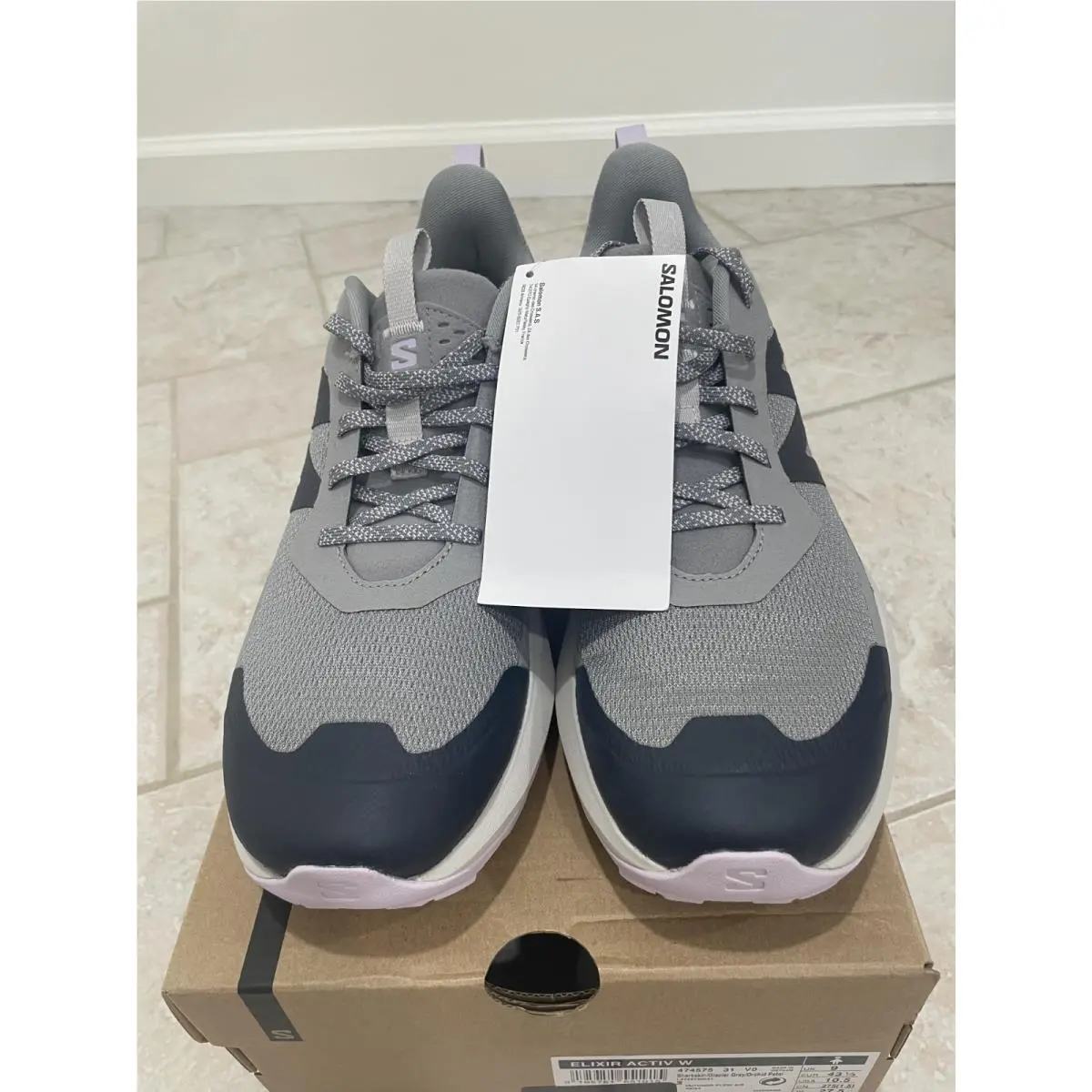 Salomon shoes - Salomon Elixir Activ - Elixir Activ - L47455400 - Gray 0