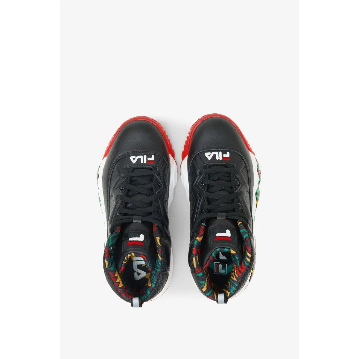Fila shoes - BLACK/JELLY BEAN/LEMON 11