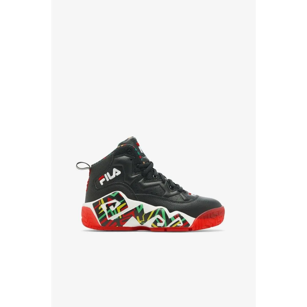 Fila shoes - BLACK/JELLY BEAN/LEMON 6