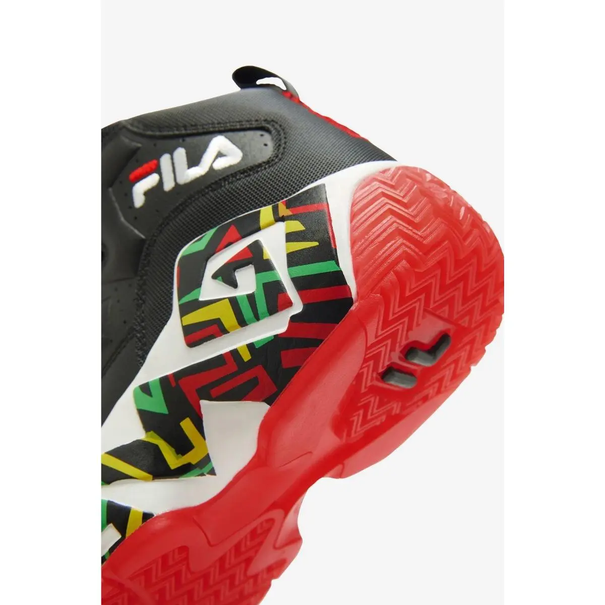 Fila shoes - BLACK/JELLY BEAN/LEMON 12