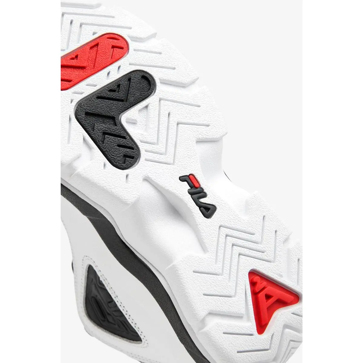 Fila shoes - WHITE/BLACK/RED 12