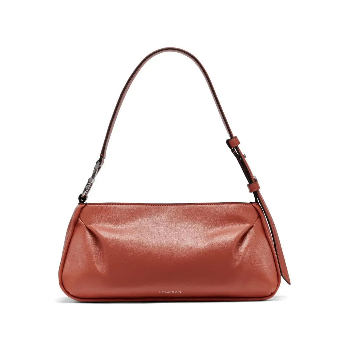 Calvin Klein Tina Top Zip Shoulder Bag Chili Spice One Size Spice