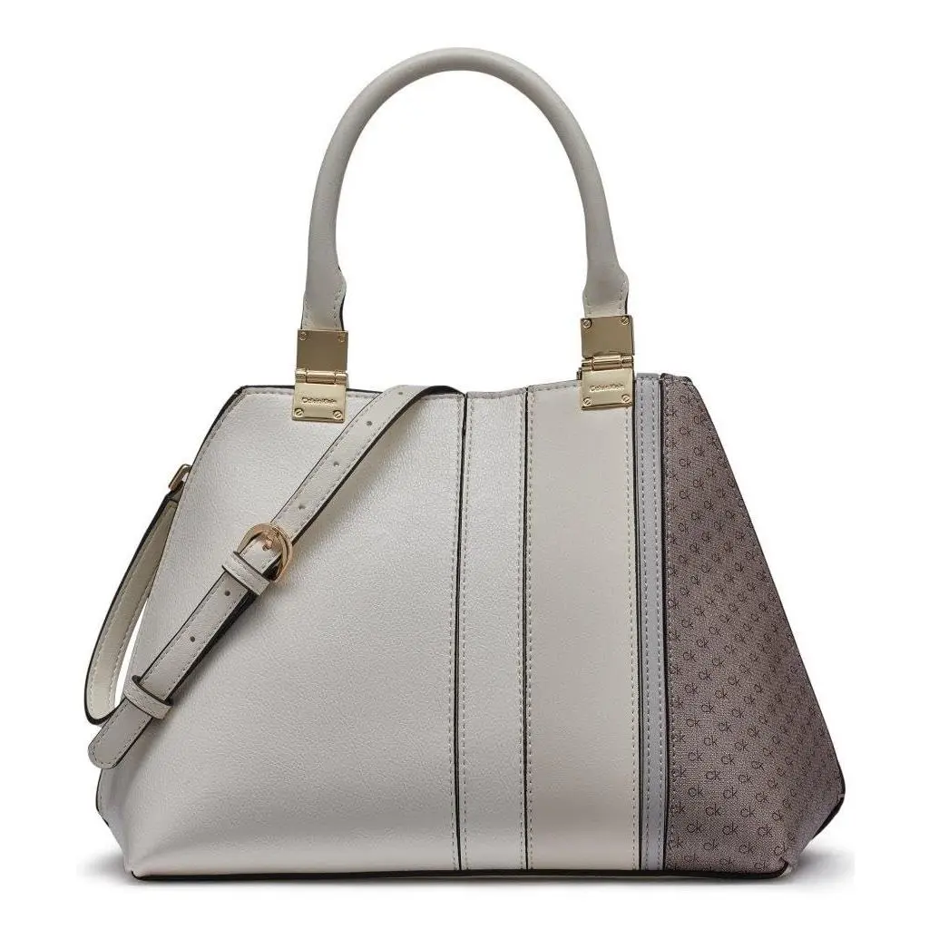 Calvin Klein Women`s Granite Geometric One Size Cherub White Micro Stud