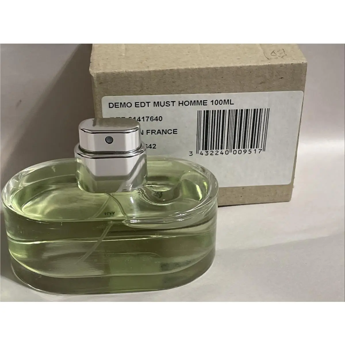 Must De Cartier Homme Edt 3.3 Fl Oz Men’s Spray Fragrance Eau De Toilette