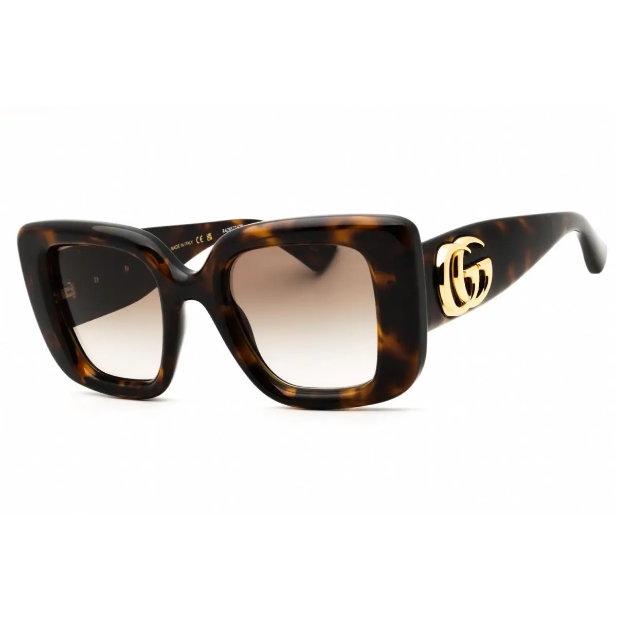GG1975S 003 Sunglasses Havana Frame Brown Lenses 50mm by Gucci