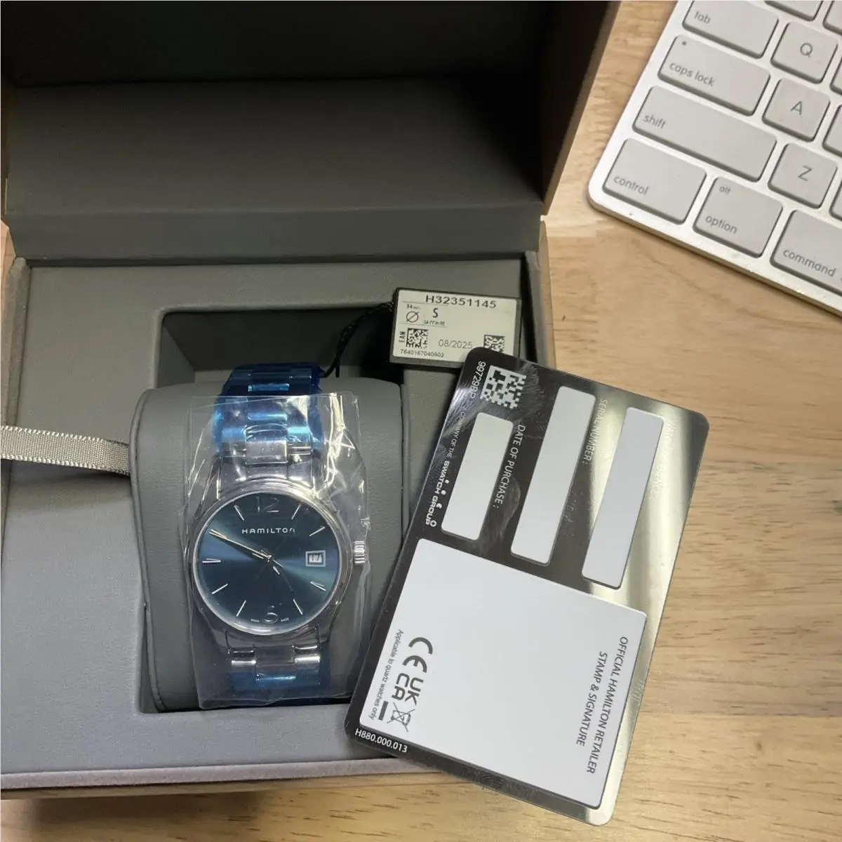 Hamilton H32351145 Silver Stainless Steel Women`s Watch