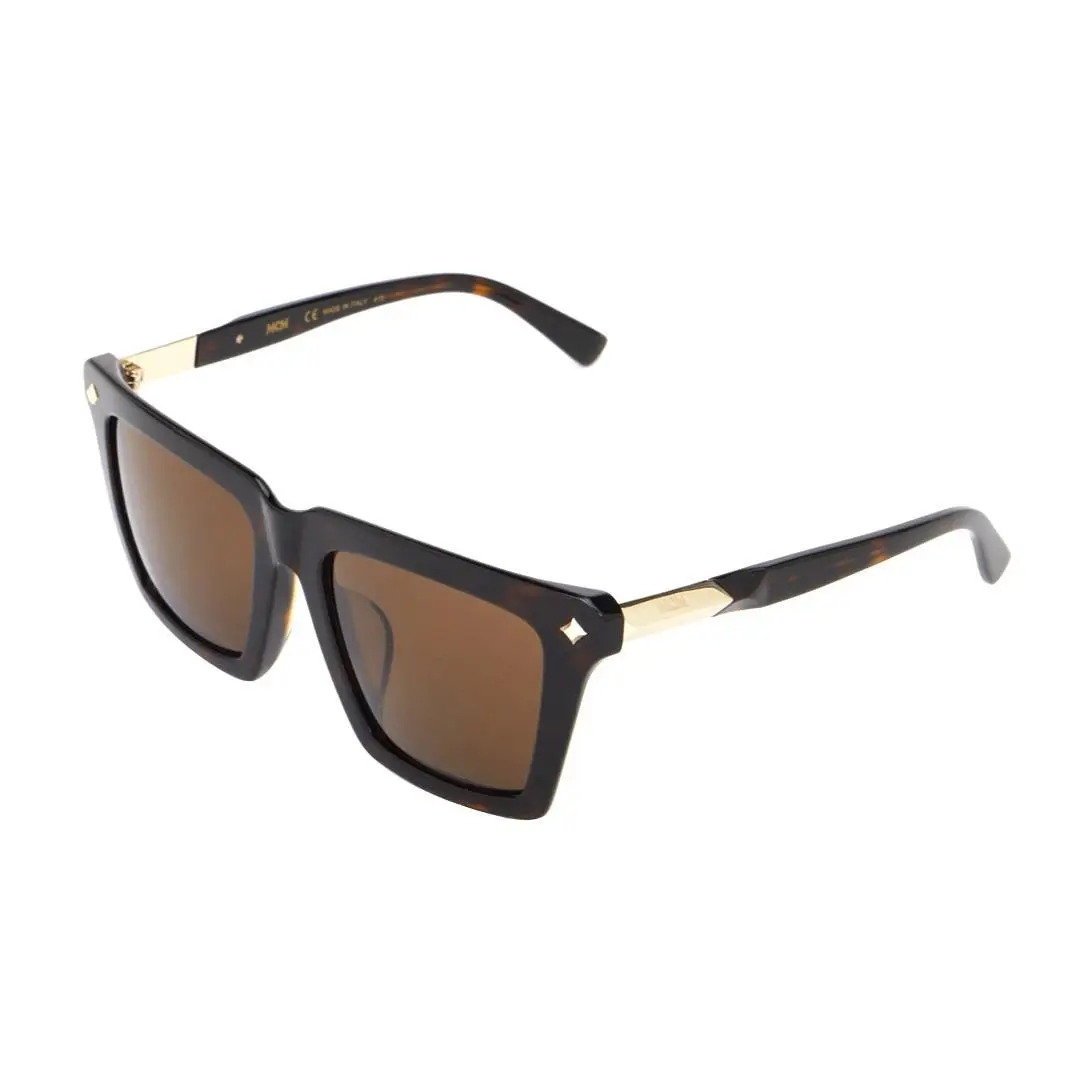 Mcm Women`s Brown Sunglasses MCM602SA 214 Star Detailing