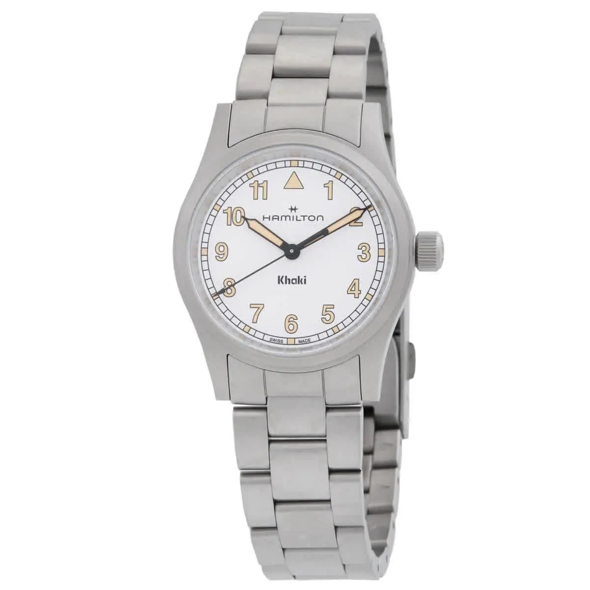 Hamilton Khaki Field Quartz White Dial Ladies Watch H69301110