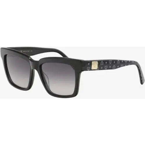 Mcm Sunglasses Mcm 646 Shy Blk Mcm Blk Logo Italy 55-17-140 MCM646S-004