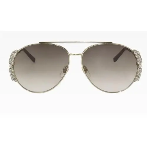 Mcm Women`s Sunglasses Crystal Design MCM125S 717 Brown Taupe