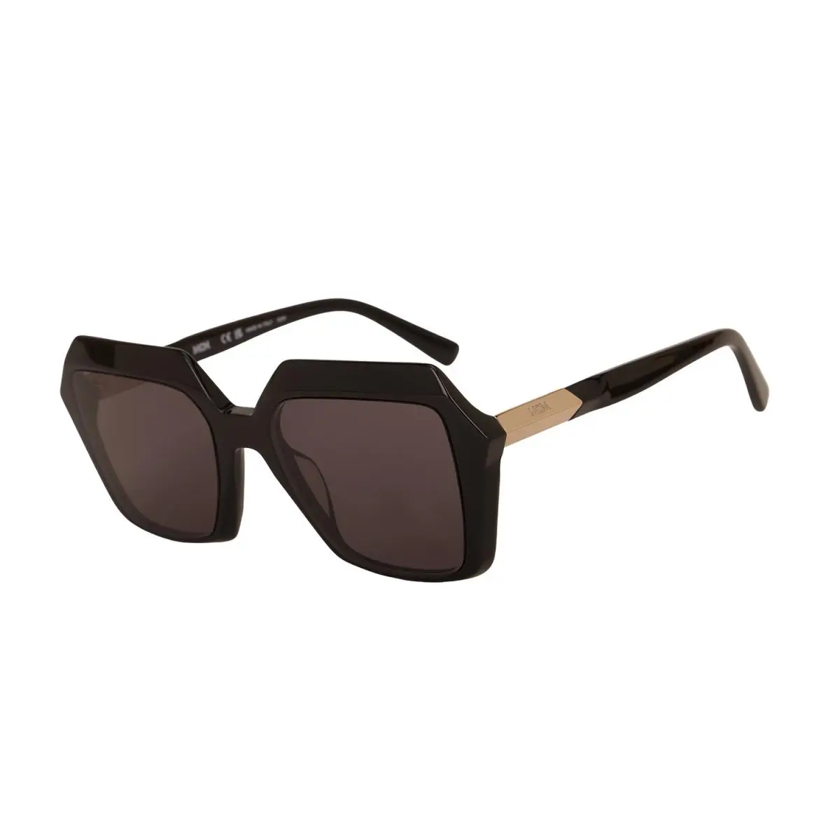 Mcm Women`s Black Geometric Square Sunglasses MCM661S 001