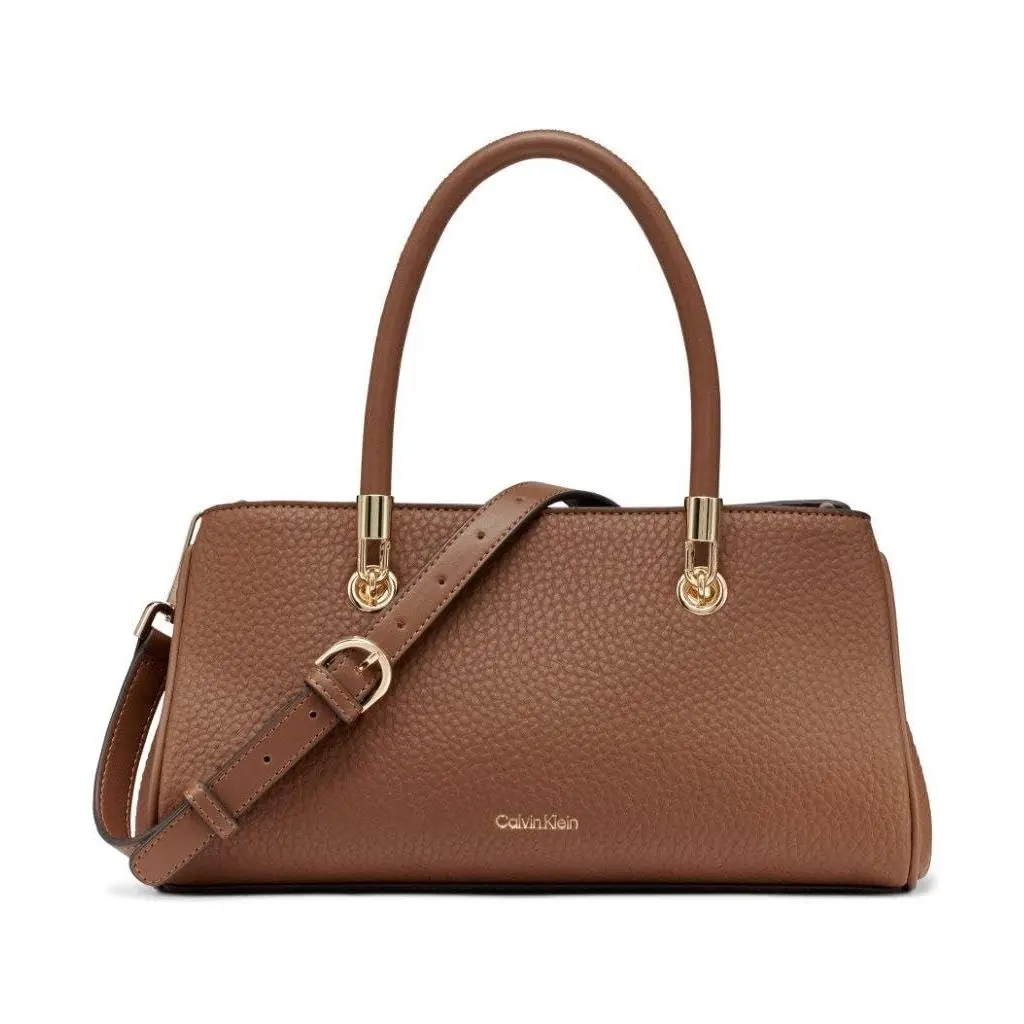 Calvin Klein Brigette East/west Satchel Oak Leaf One Size Size Leaf