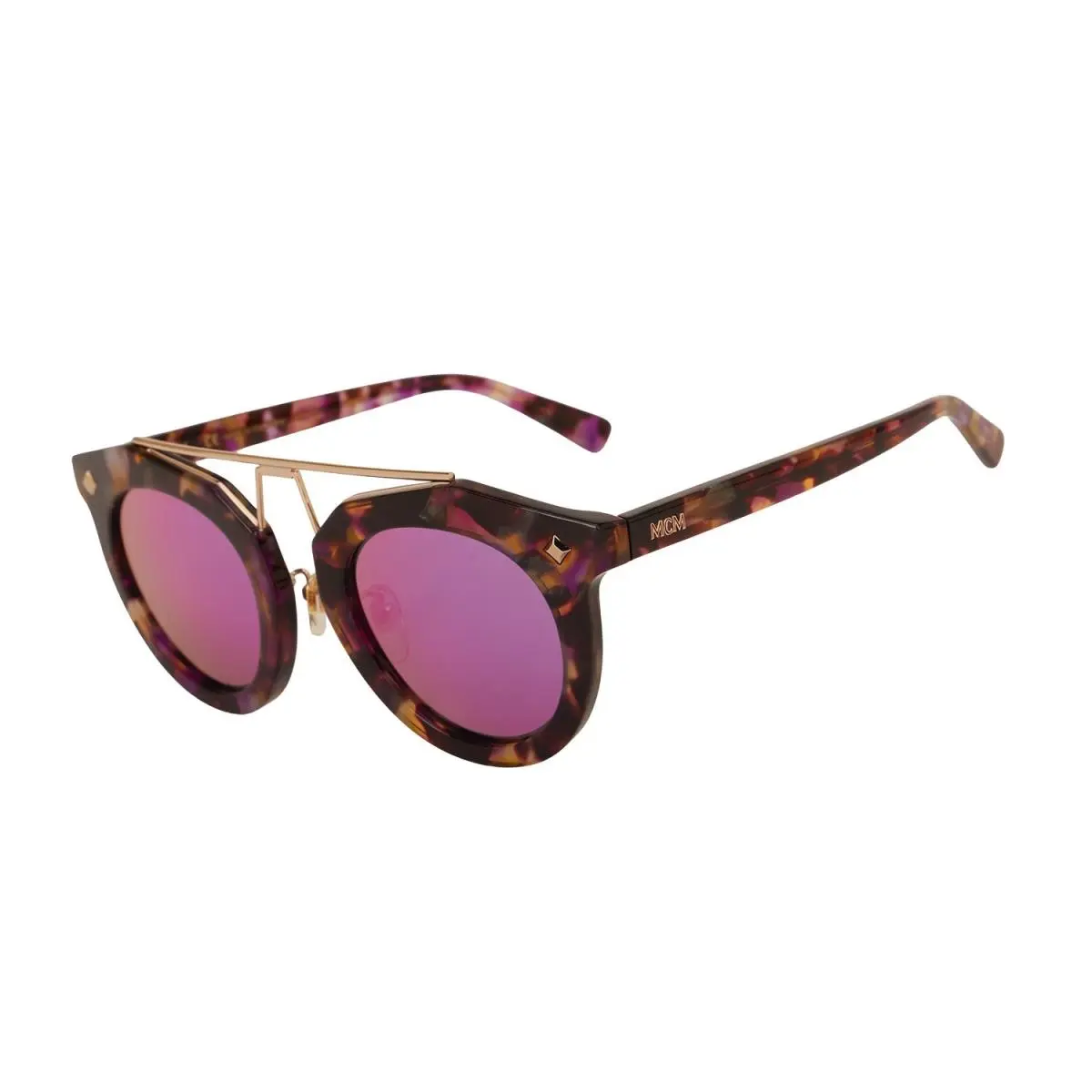 Mcm Unisex Sunglasses Havana Violet MCM636SK 236
