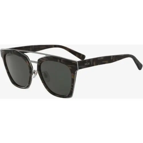 Mcm Sunglasses Mcm 649 Stripe Horn Gun Grad Italy 55-18-145 MCM649S-320