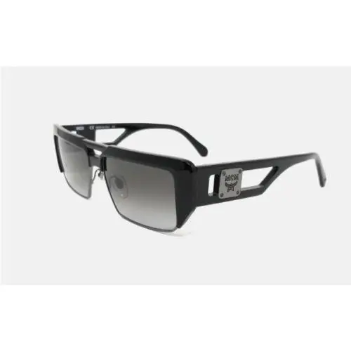 Mcm Men`s Rectangle Black Sunglasses MCM681S-001