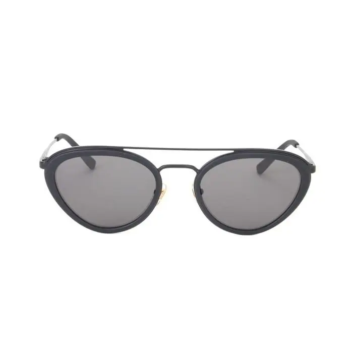 Mcm Women`s Matte Black Oval Sunglasses MCM134S-002
