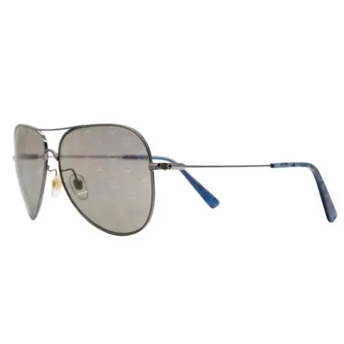 Mcm Sunglasses Mcm 117 Shy Gun Blue Logo Italy 60-14-145 MCM117S-045