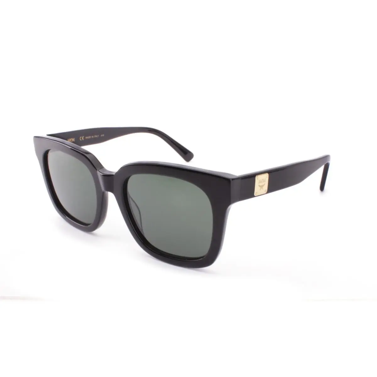 Mcm Unisex Square Sunglasses MCM610S-001 Shiny Black