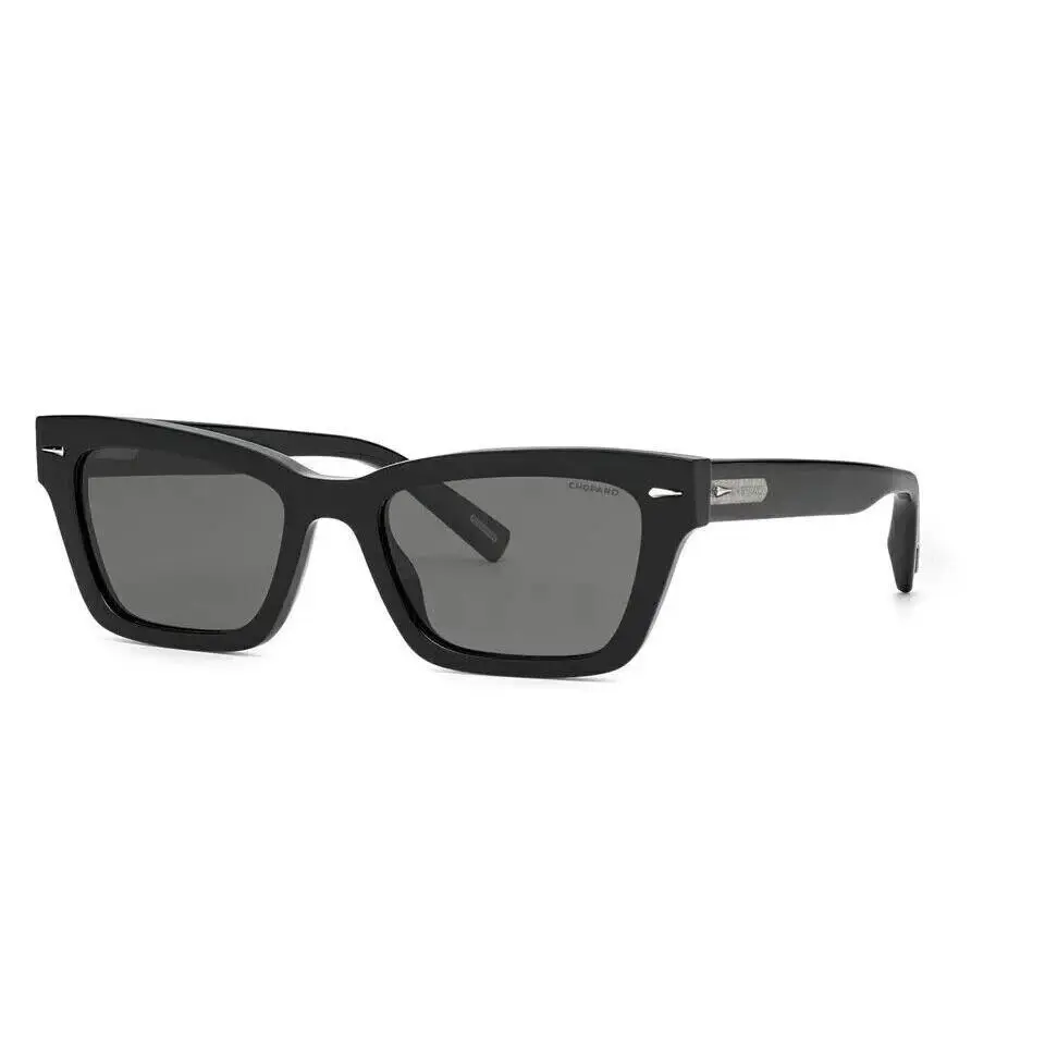 Chopard SCH338 700P Sunglasses Black Polarised Lenses 54x19-145 Michele Morrone
