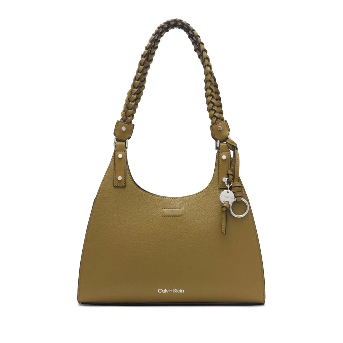 Calvin Klein Shelly Novelty Satchel Olive Branch One Size Branch
