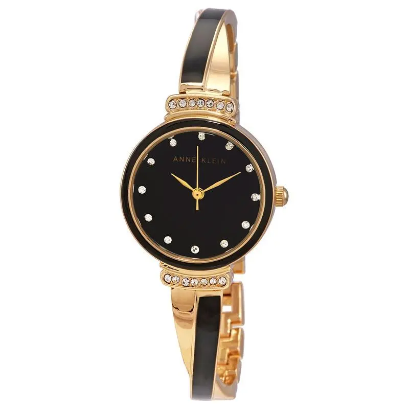 Anne Klein Women`s Classic 26 Quartz Watch AK-3292BKST