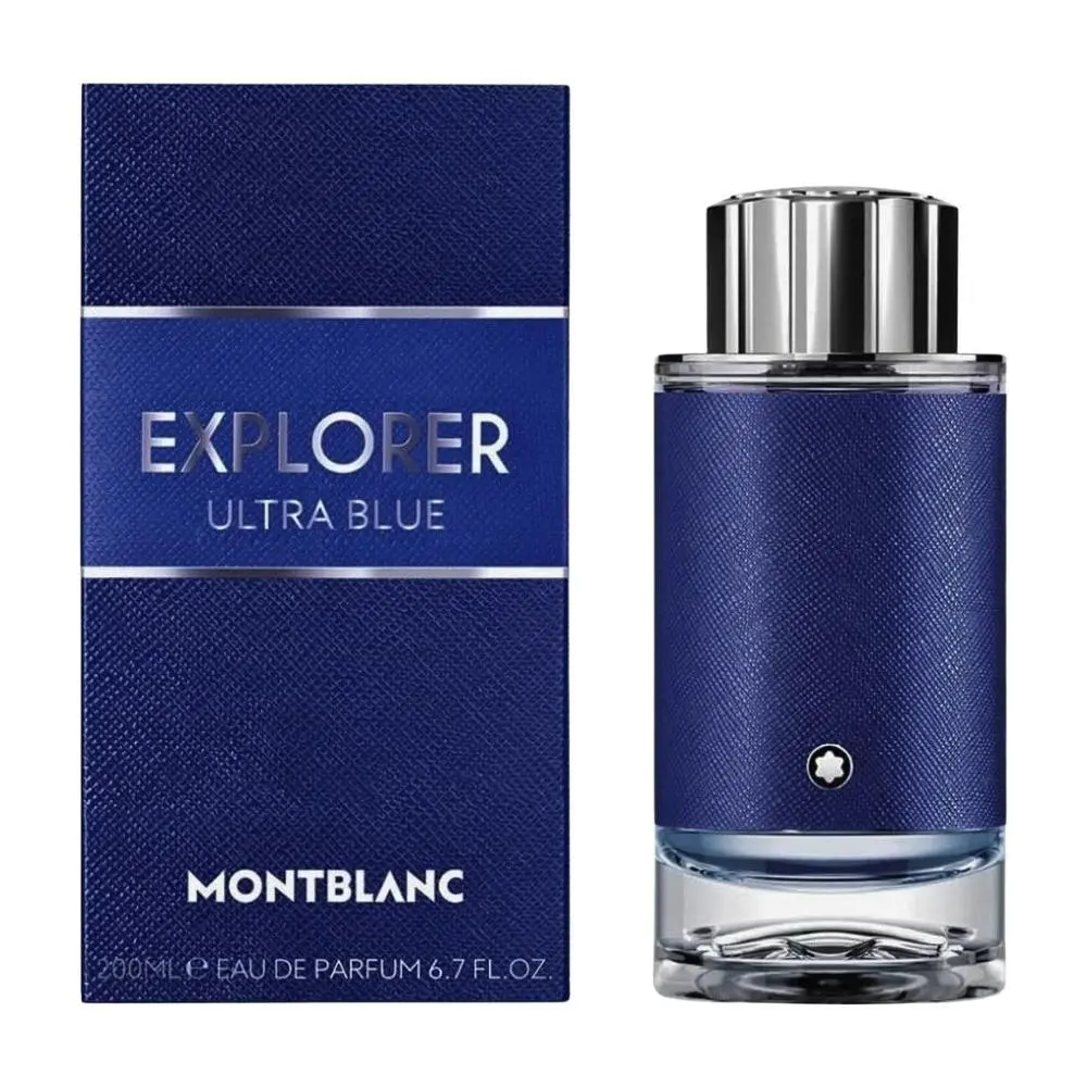 Montblanc Men`s Explorer Ultra Blue Edp Spray 6.7 oz -200 ml Sealed