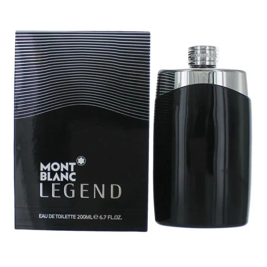 Montblanc Mont Blanc Legend 6.7 OZ Eau DE Toilette Spray Mens Cologne 200 ML Bent Box