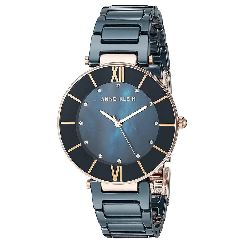 Anne Klein Women`s Classic 32 Quartz Watch AK-3266NVRG