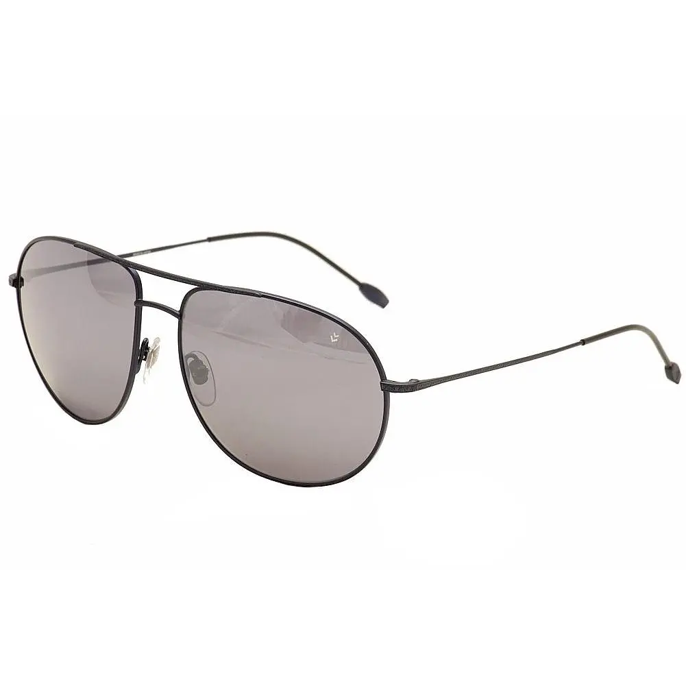 Men`s V761 V/761 Midnight Blue Pilot Sunglasses 60mm by John Varvatos