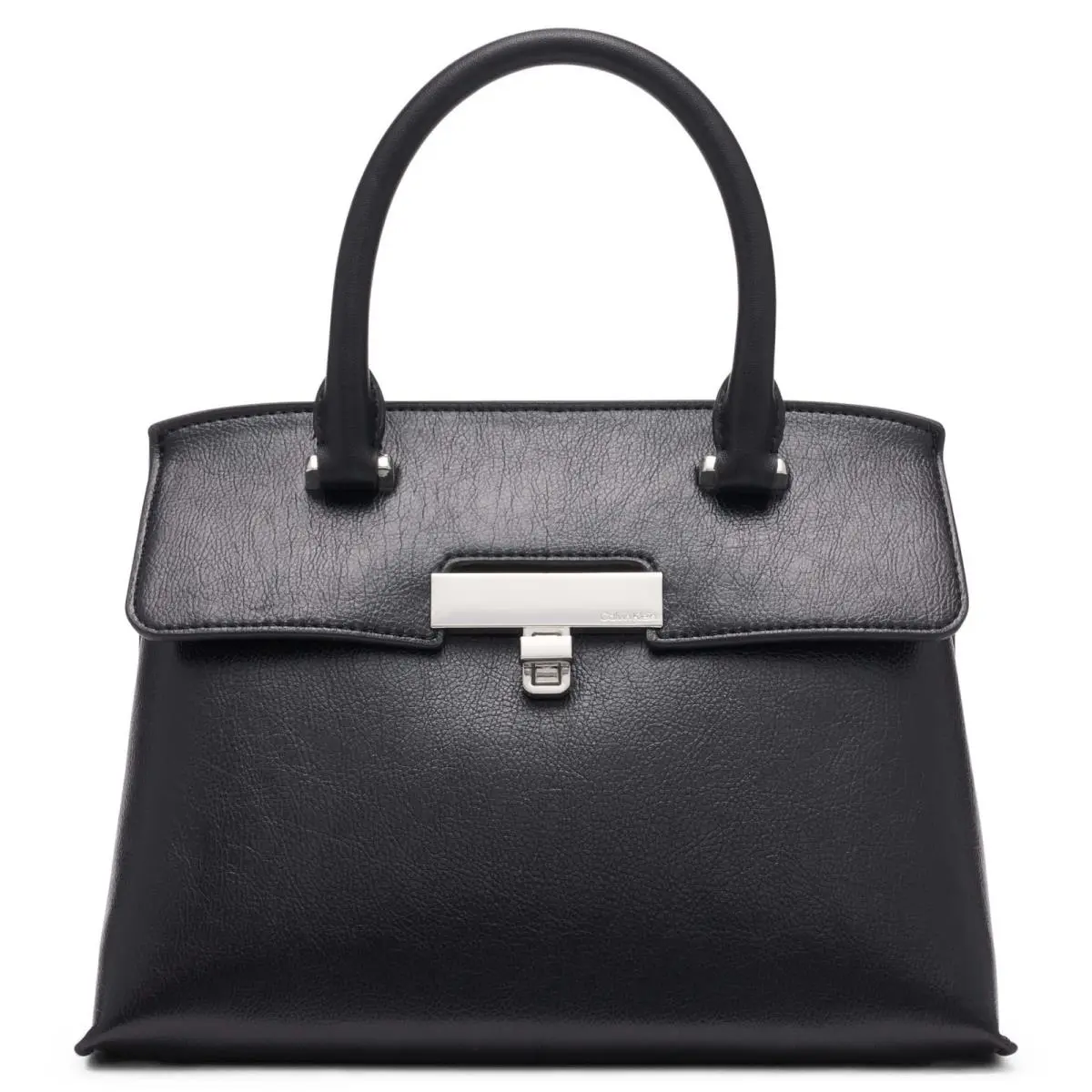 Calvin Klein Women`s Becky Mini Crossbody Bag – 2 in One Size Black/silver